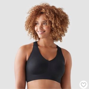 NWT True & Co V-neck racerback sheer mesh bra